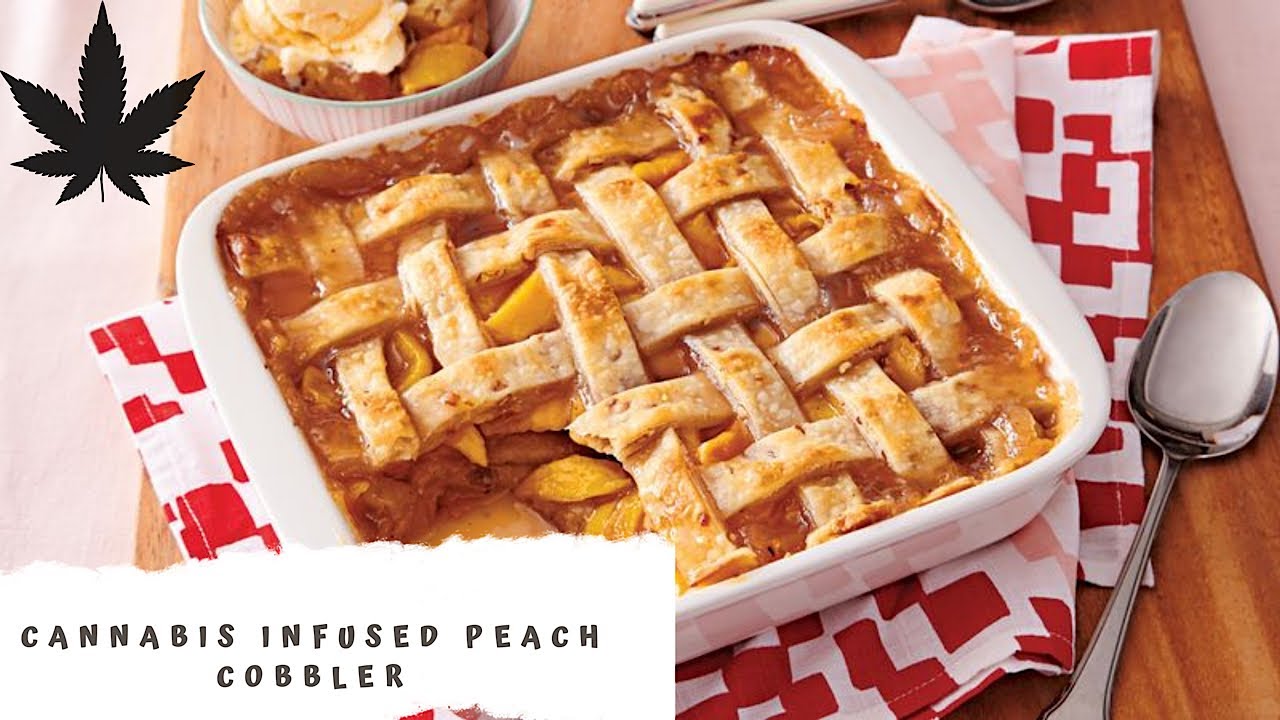 I Made A Cannabis Infused Peach Cobbler | Shantell&rsquo;s World
