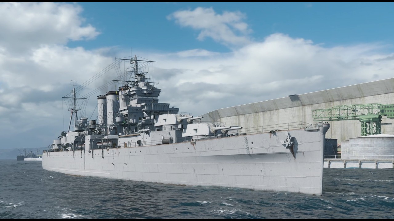 Eledor Plays World Of Warships County Class