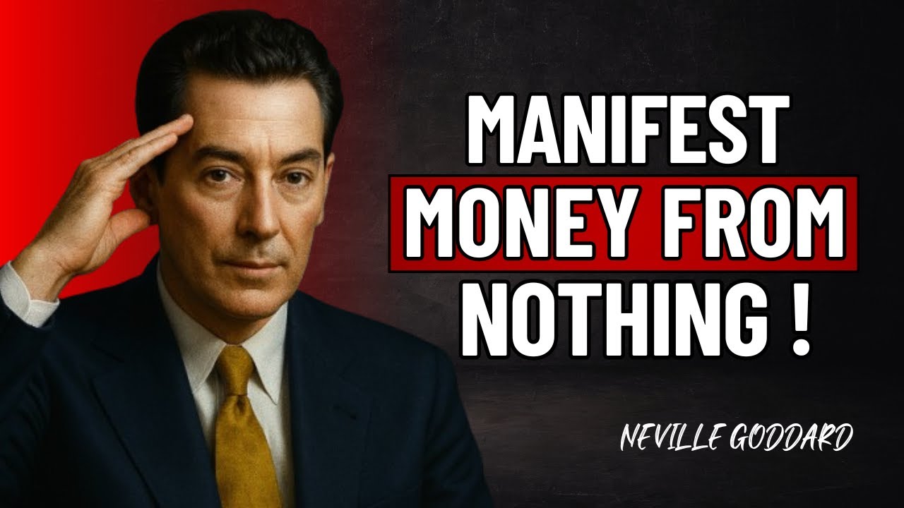 NEVILLE GODDARD Reveals How to MATERIALIZE MONEY from NOTHING