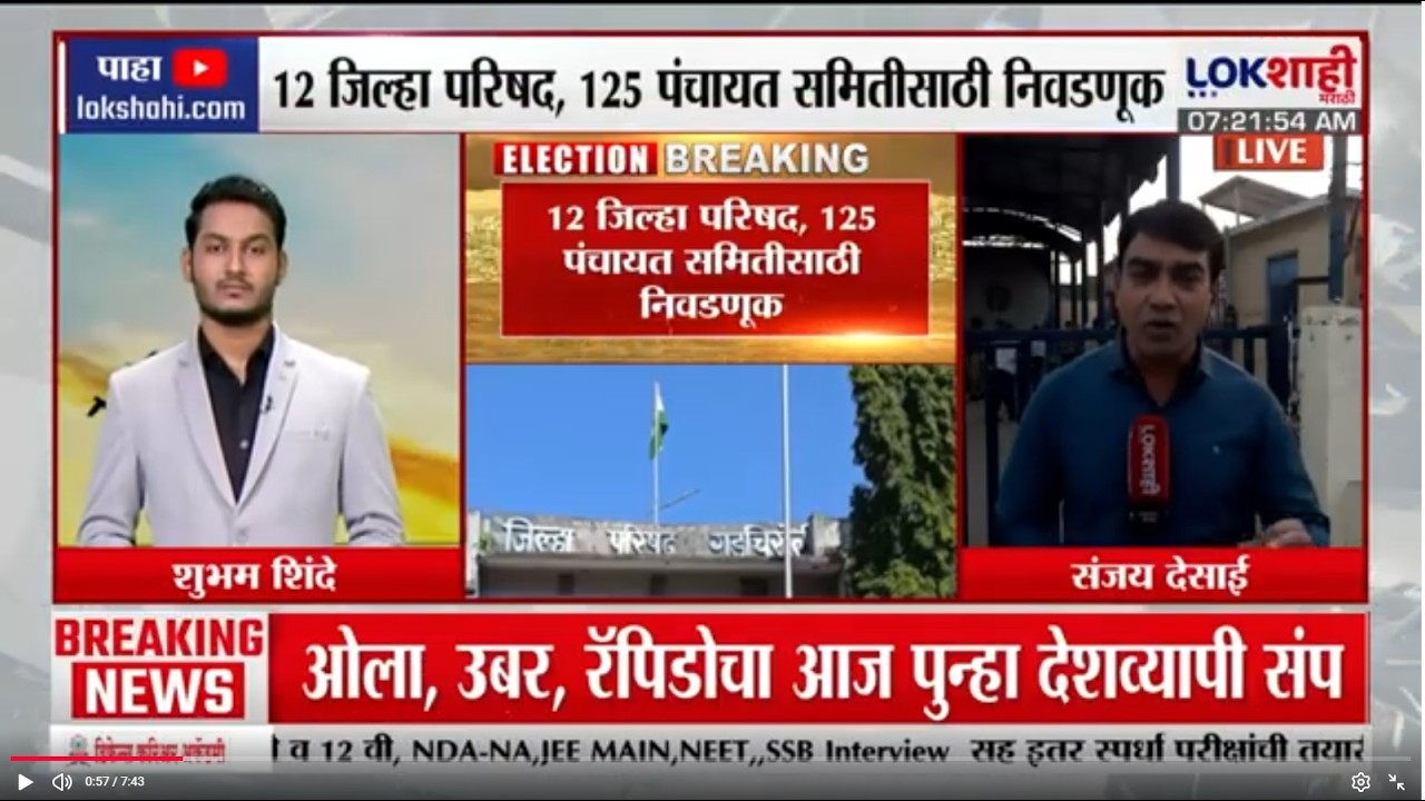 ZP Election 2026 | Panchayat Samiti Election 2026 | 12 जिल्हा परिषद, 125 पंचायत समितीसाठी निवडणूक