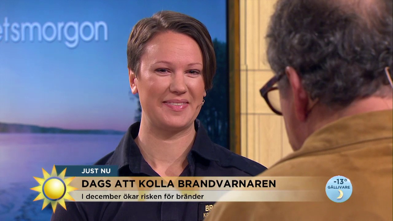 Brandmannen: Tre saker som kan rädda ditt liv!  - Nyhetsmorgon (TV4)