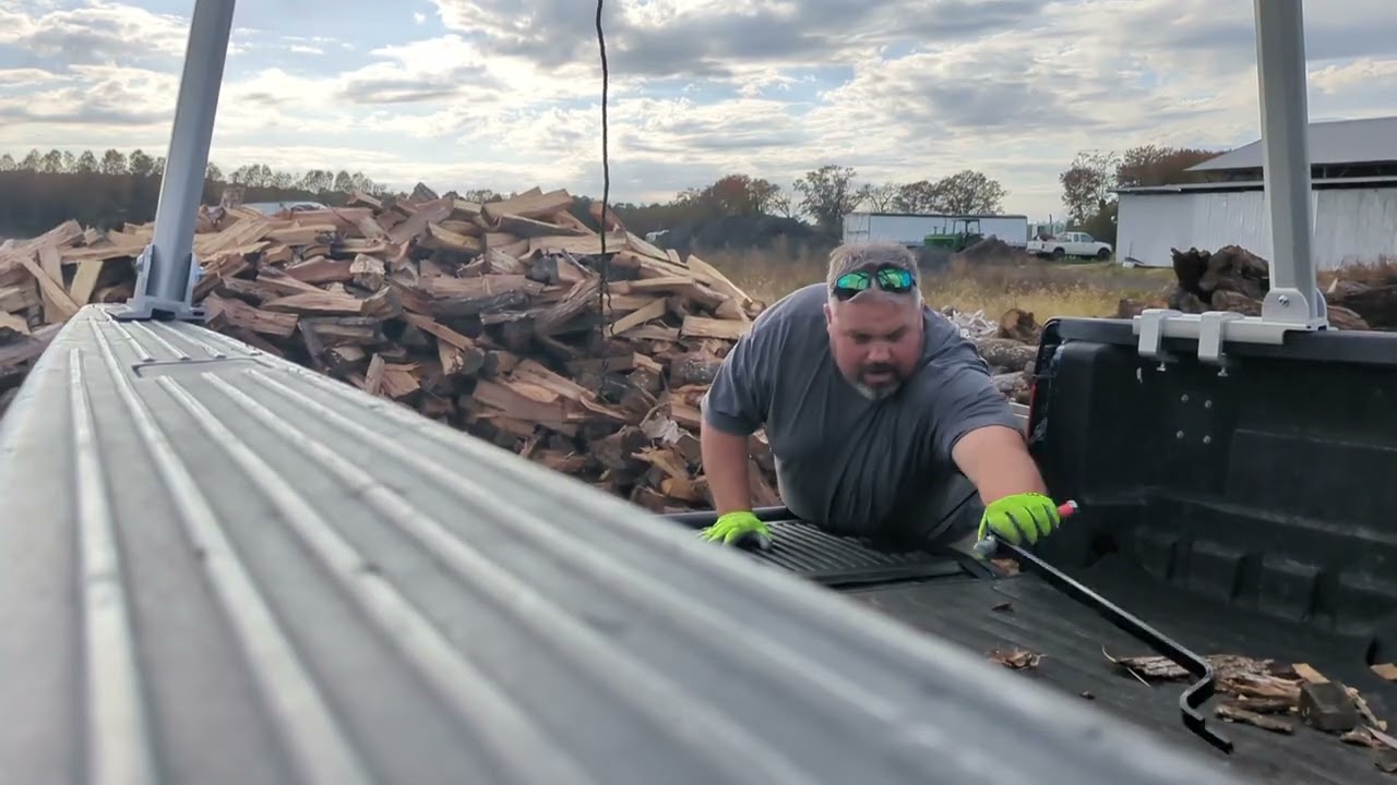 No Dump Trailer? No Problem! Delivering a Cord of Firewood the Hard Way