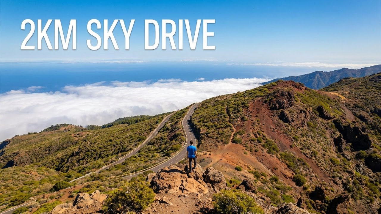 Spektakulär: La Palma, eine Insel-Rundfahrt | 2km in the Atlantic Sky