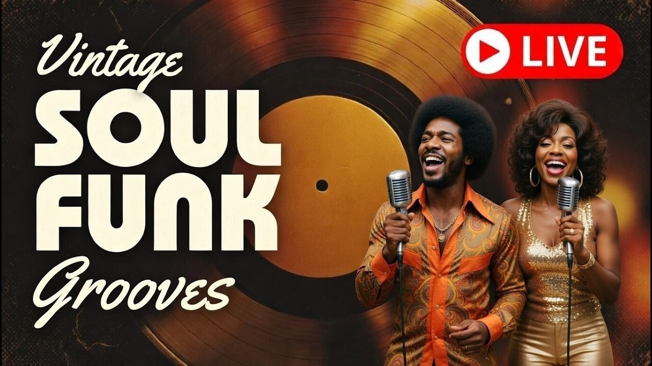 Vintage Soul Funk Grooves | Background Music Live
