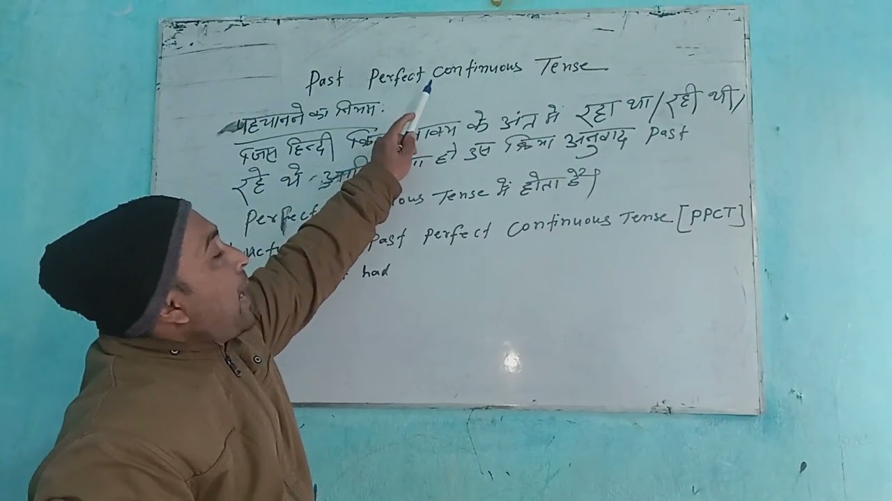 Past perfect continuous tense*****