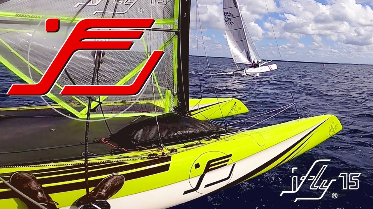 iFLY15 racing at superior speeds @ Grand Prix de Maubuisson // high performance foiling up-/downwind