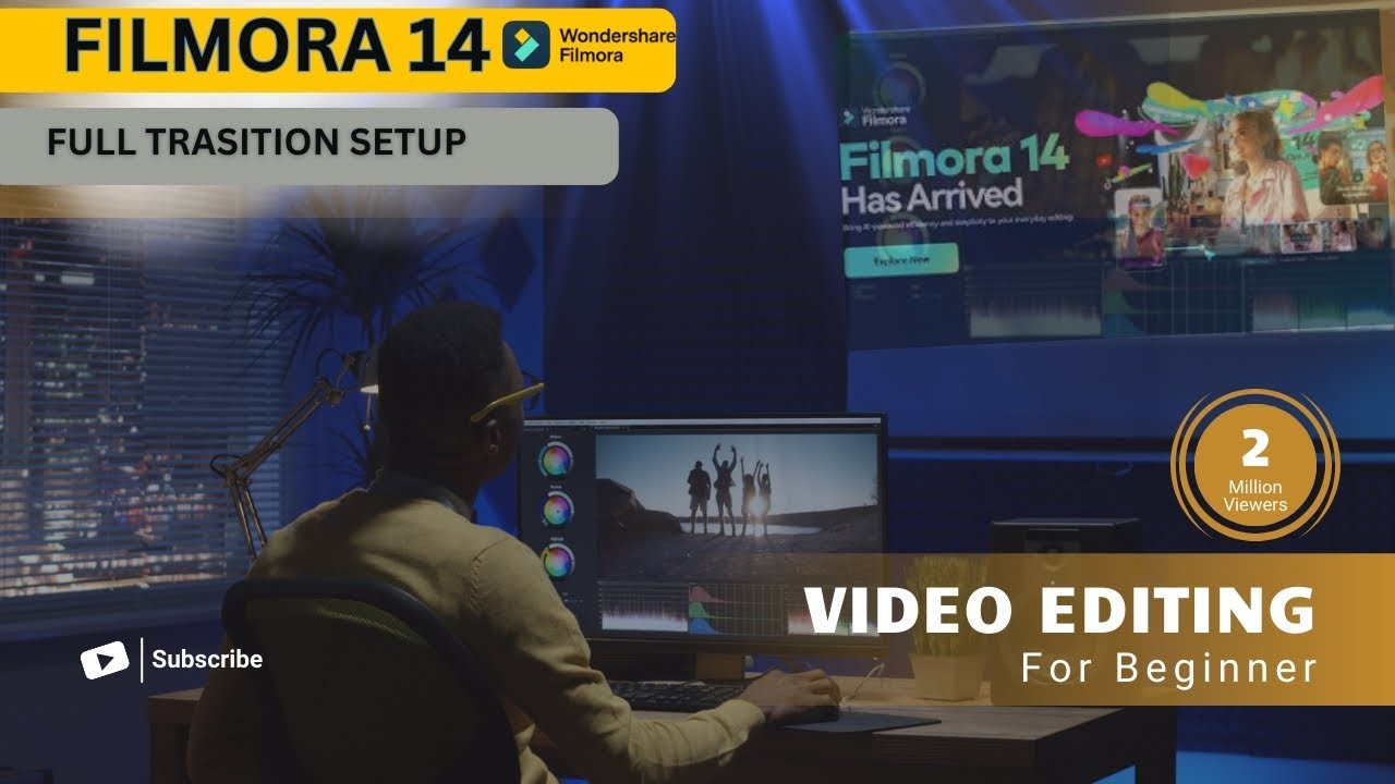 Video Me Transition Kaise Lagaye 2025 | Filmora 14 Transition Tutorial
