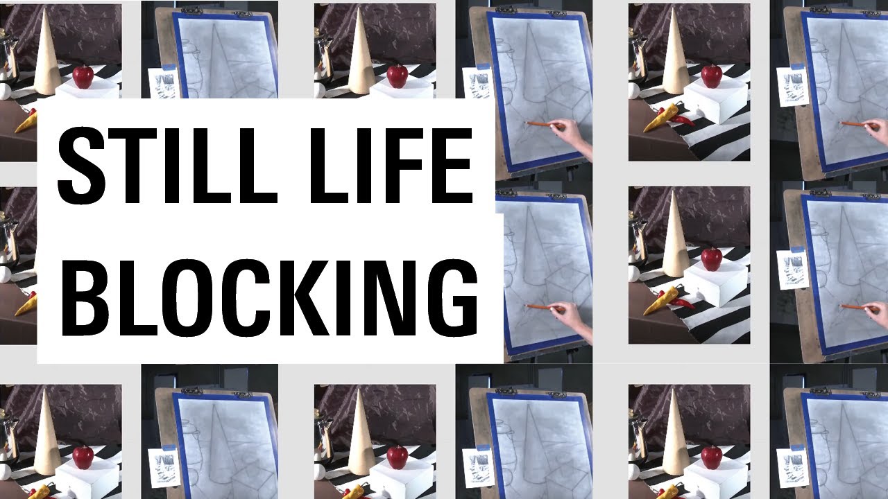 Blocking In the Still Life Drawing | With Christine Frerichs | Otis College of Art and Design