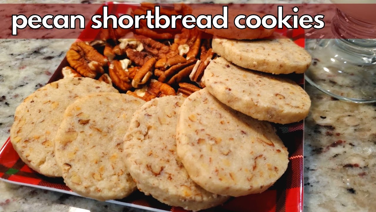 Pecan Shortbread Cookies