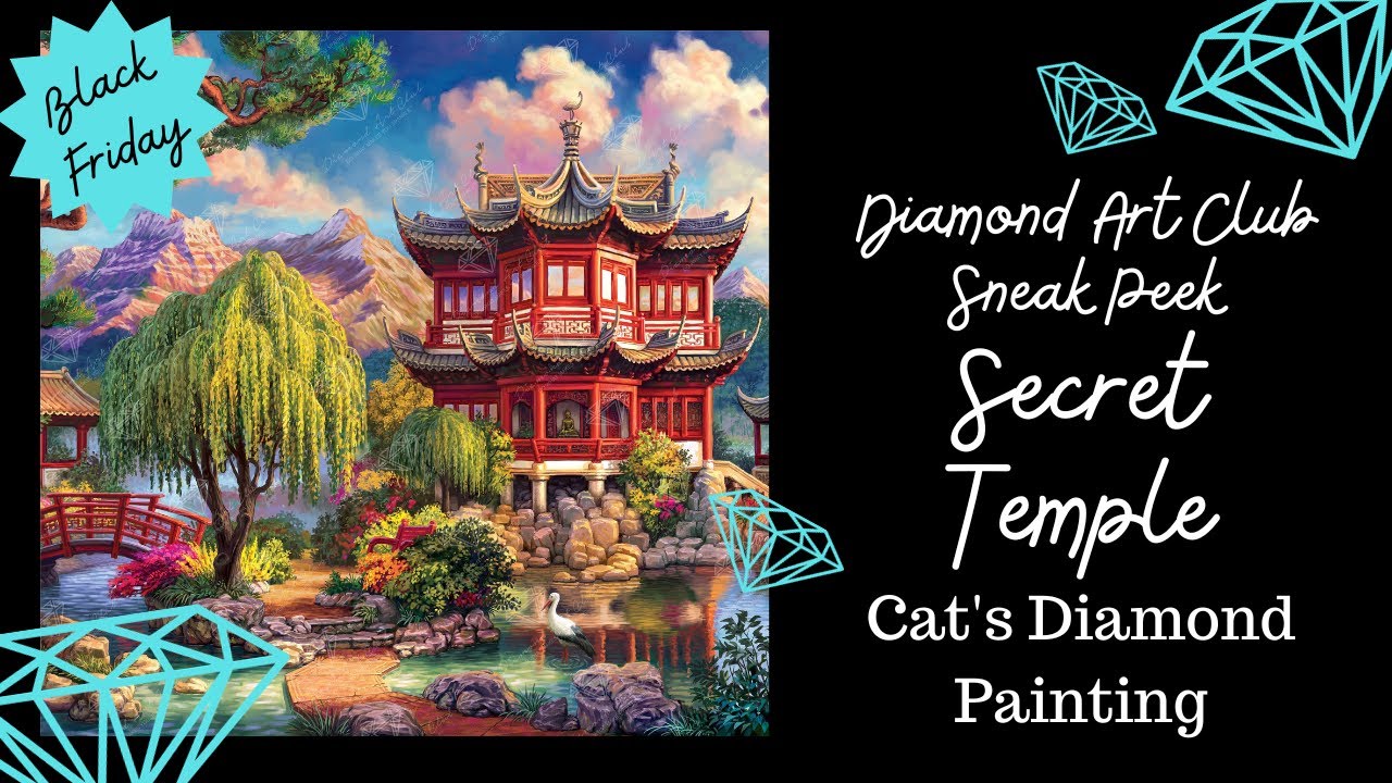 Diamond Art Club Black Friday Sneak Peek | Secret Temple