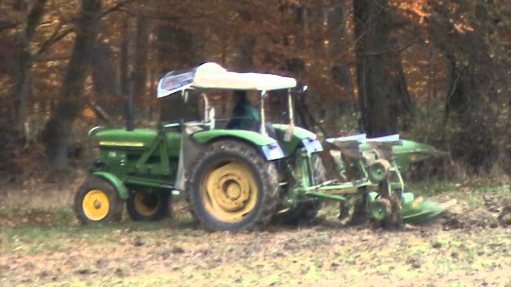 John Deere - Lanz 710 (1965) mit Eberhardt D90 Pflug Teil 1