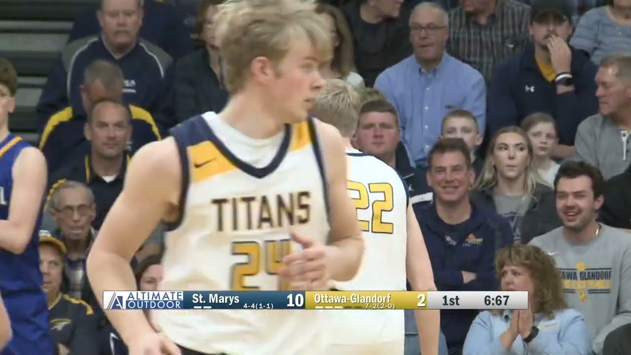 St. Marys vs Ottawa-Glandorf Boys Basketball 1-6-2023