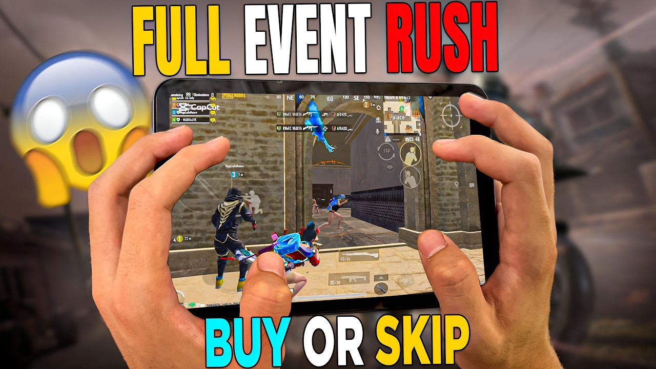 iPad Mini 6 PUBG Test 😱 Full Event Rush [HDR + Extreme] Buy or Skip?