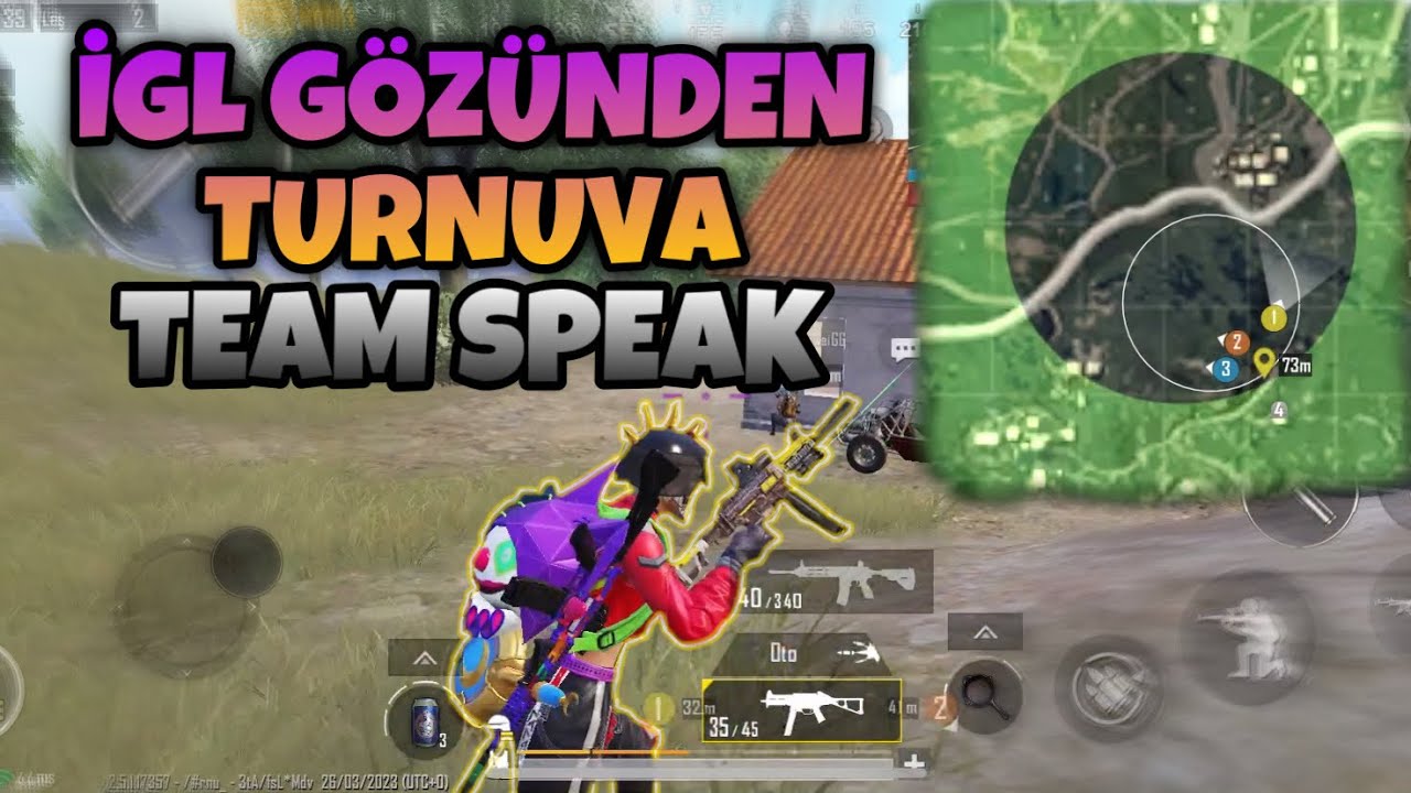 İGL GÖZÜNDEN TURNUVA TEAMSPEAK / BOL KİLLİ WİN!!! PUBG MOBILE