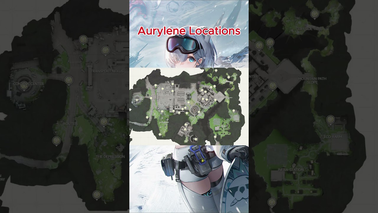 Aurylene Locations in Arknights Endfield