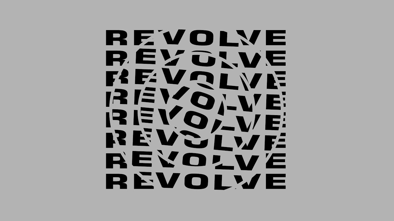 TYPOGRAPHIC POSTER design | Rotated text effect | ADOBE ILLUSTRATOR
