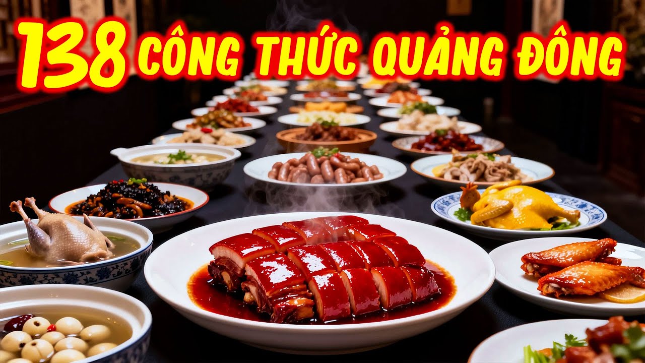 Tất cả 138 công thức nấu ăn của người Quảng Đông khiến Thế Giới thán phục🍜Ẩm thực Trung Hoa