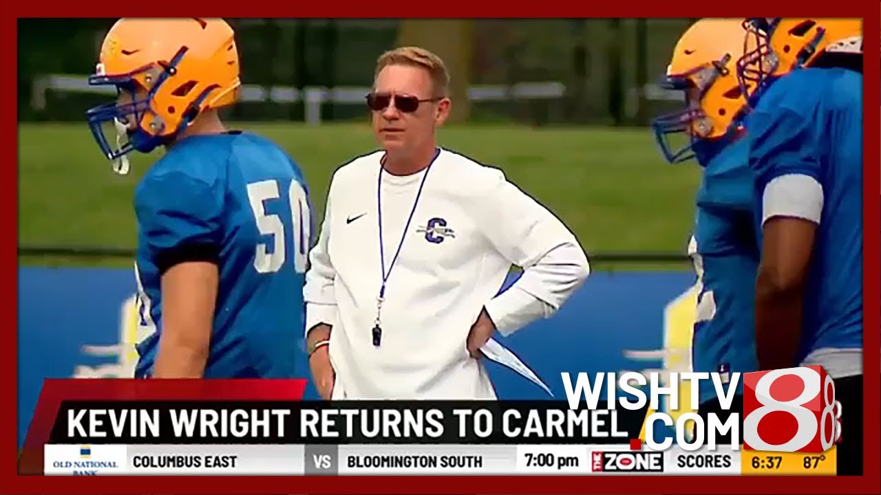 Kevin Wright ready to bring Carmel football back to championship standard