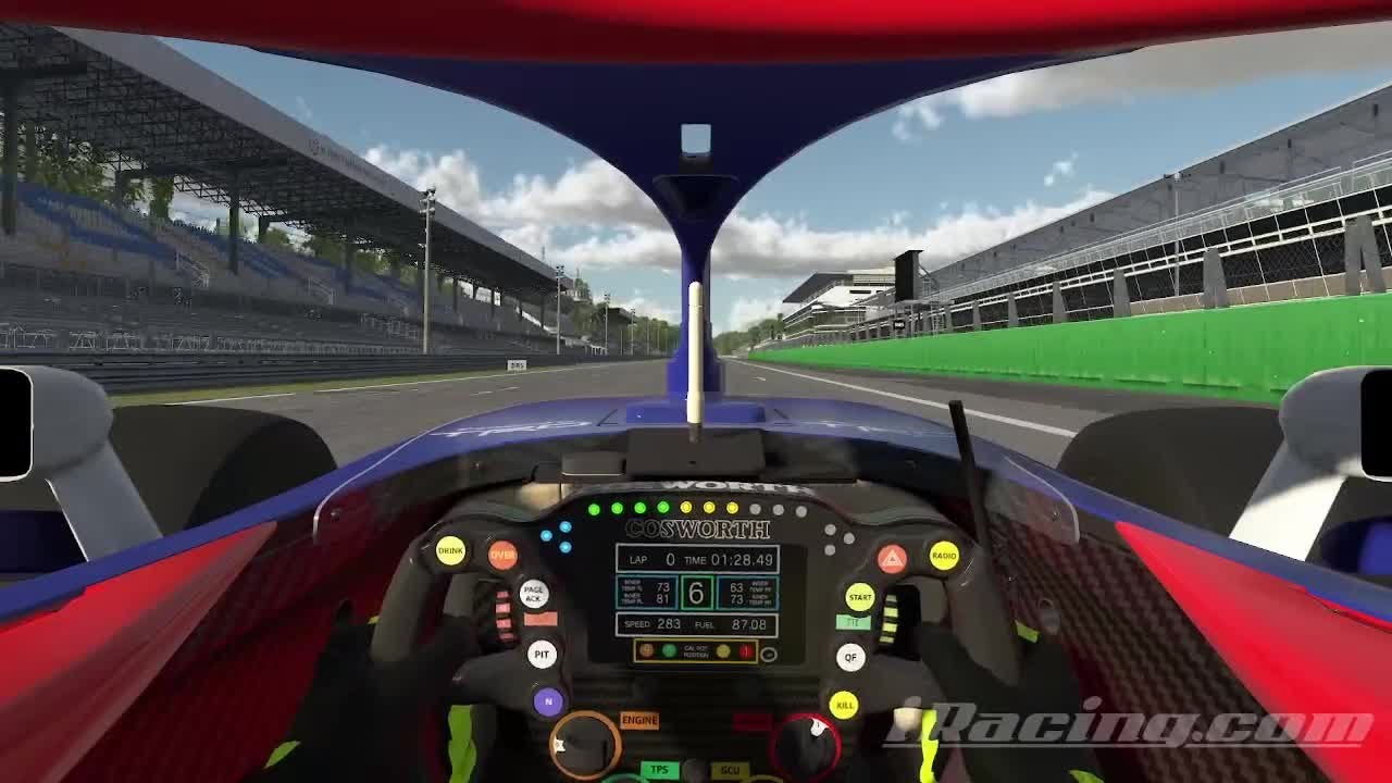 iRacing Autodromo Nazionale Monza - Grand Prix Super Formula SF23 - Toyota (Dry) Track Guide