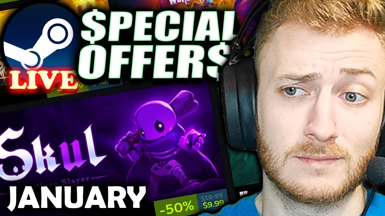(LIVE) Steam Games on Sale - SKUL: THE HERO SLAYER! | January 2023
