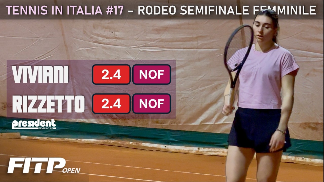 Ogni punto scotta! 1.500€ in palio al Rodeo Open Femminile President Cup | Tennis in Italia #17