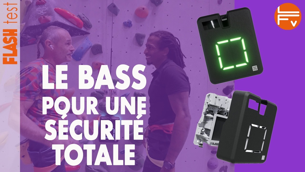 On a testé le BASS, un système de sécurité innovant pour les salles d'escalade !