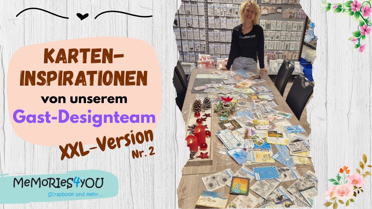 Memories4you - KARTEN von unseren DESIGNERINNEN XXL-Version