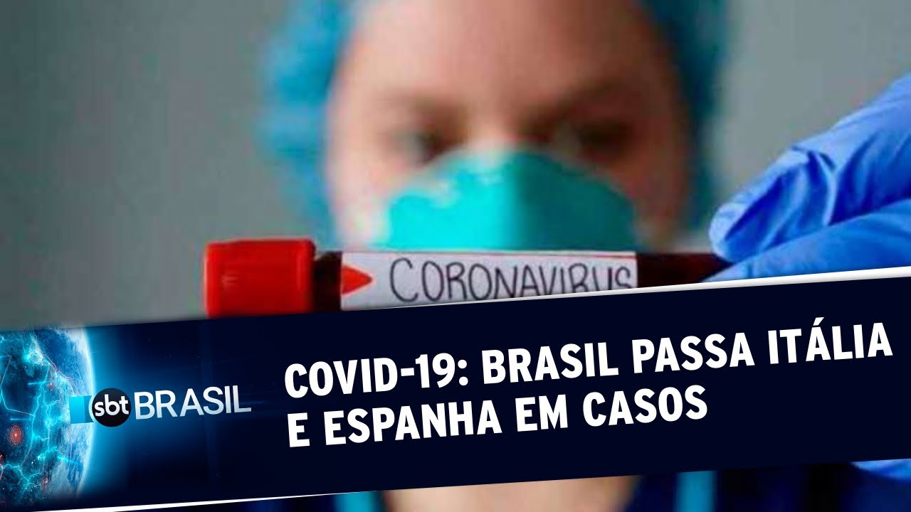 Coronavírus: Brasil passa Itália e Espanha em casos confirmados | SBT Brasil (16/05/20)