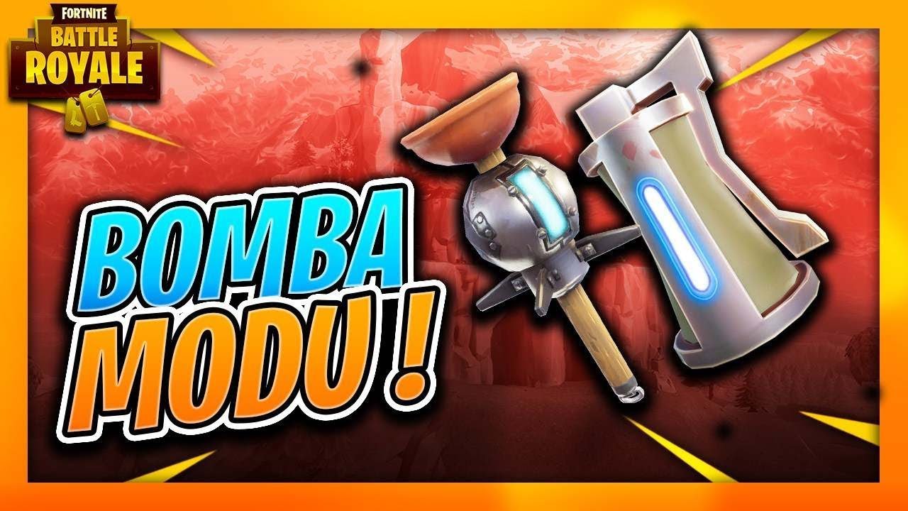 YENİ SADECE BOMBA MODU - FORTNITE BATTLE ROYALE