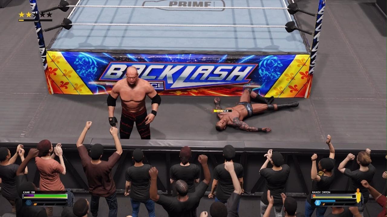 WWE 2K25 - Kane vs Randy Orton | Extreme Rules Match | PlayStation 5