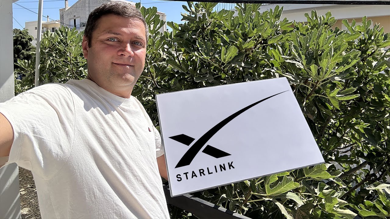 Заказал себе Starlink - Распаковка. Чудо техники от SpaceX. Первые впечатлений.