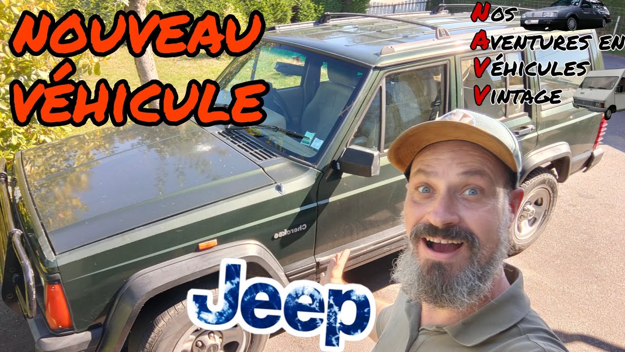 NOUVELLE VOITURE ( JEEP Cherokee xj)  et peut être pleins de beaux PROJETS avec 😍😍😍😍