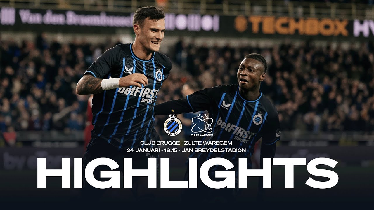 CLUB BRUGGE - ZULTE WAREGEM | HIGHLIGHTS | 2025-2026