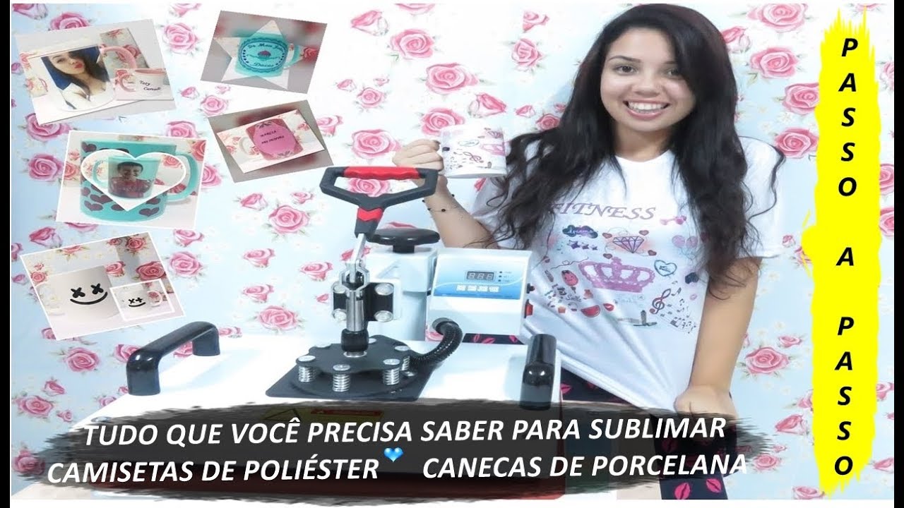 Maquina de estampar 8 em 1