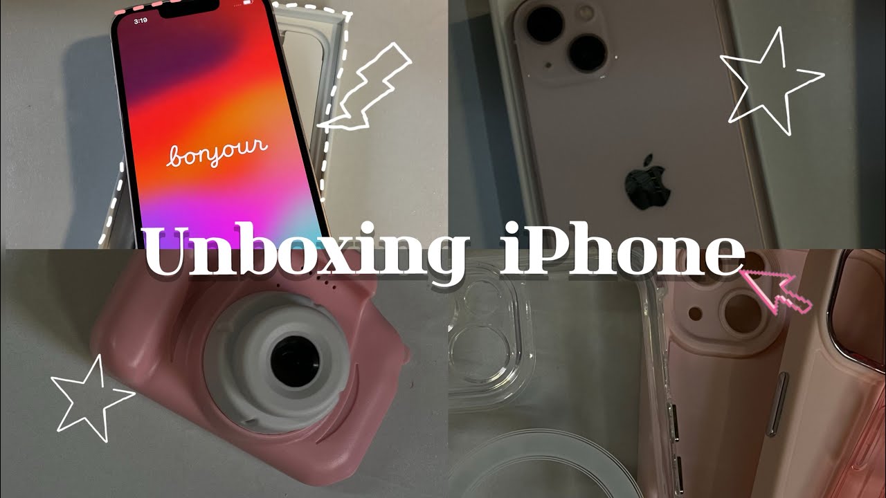فتح صندوق آيفون 13💕| Unboxing iPhone 🎀🥹+طلبيتي من شي ان