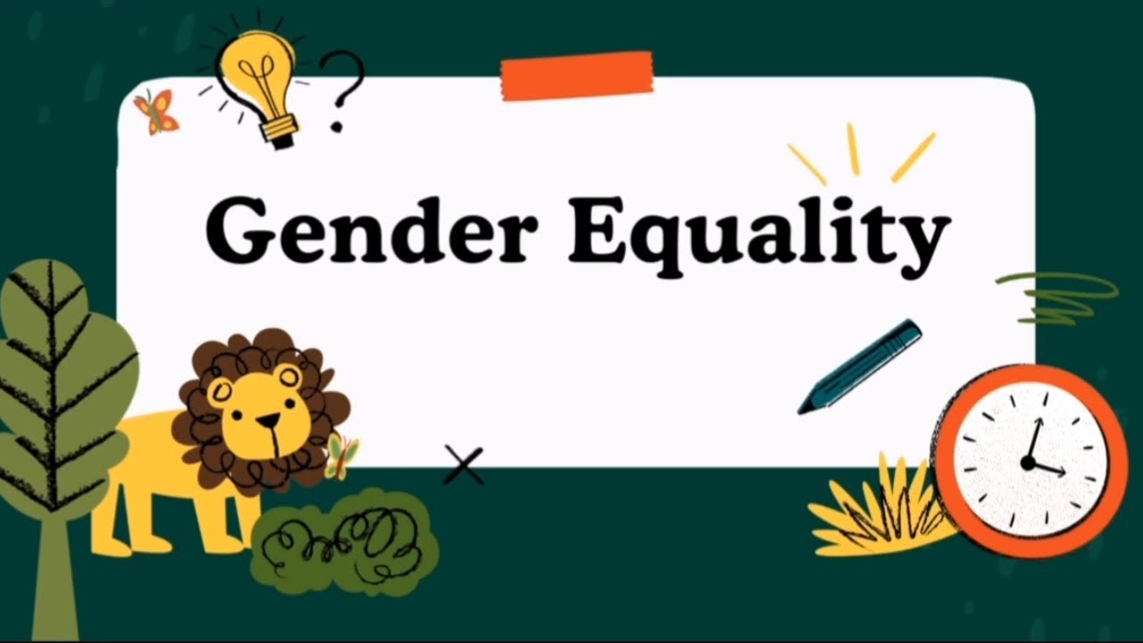 Gender equality talk animation (Uni project)