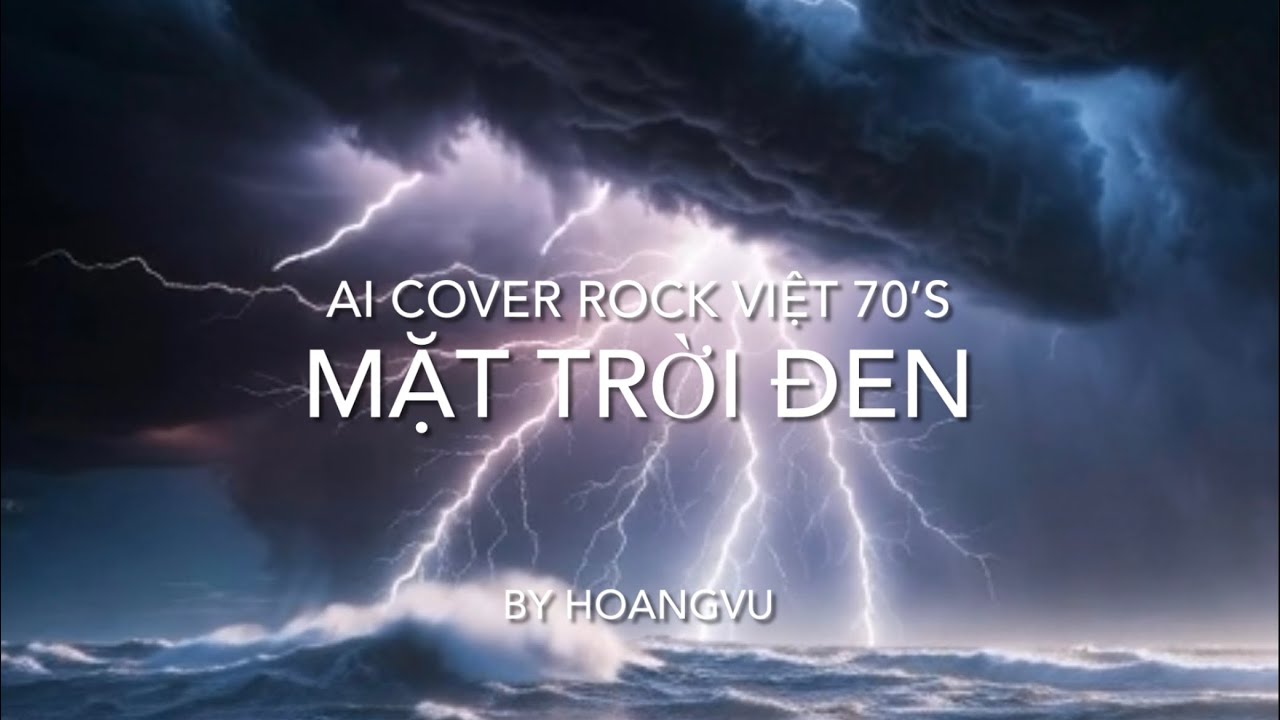Mặt Trời Đen - Nguyễn Trung Cang - Solid Bass Lead Guitar AI Cover  - Rock Việt 70’s - By Hoangvu 