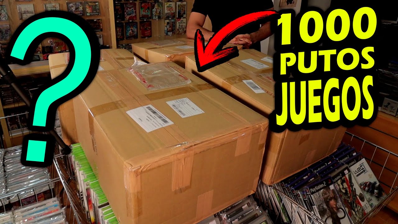 Compramos una CAJA SORPRESA ÉPICA de 1000 JUEGOS en Japón!!!