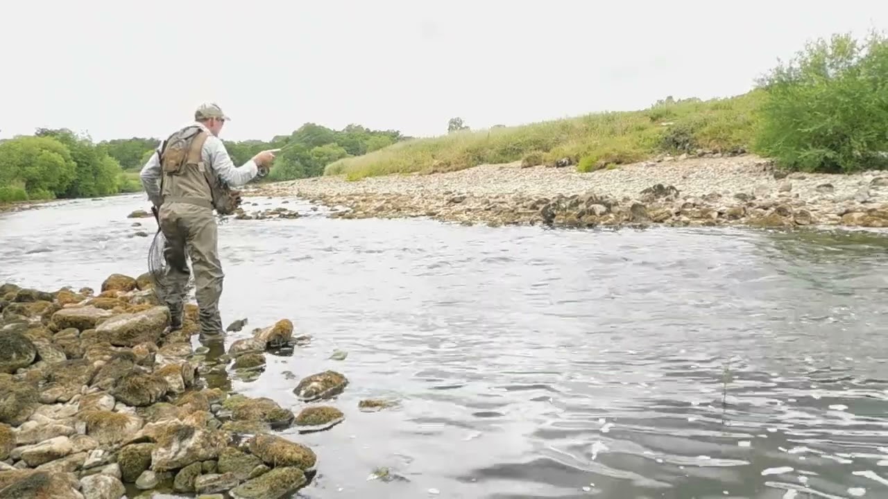 Euro Nymphing on Masham Angling Club water on the river Ure.
