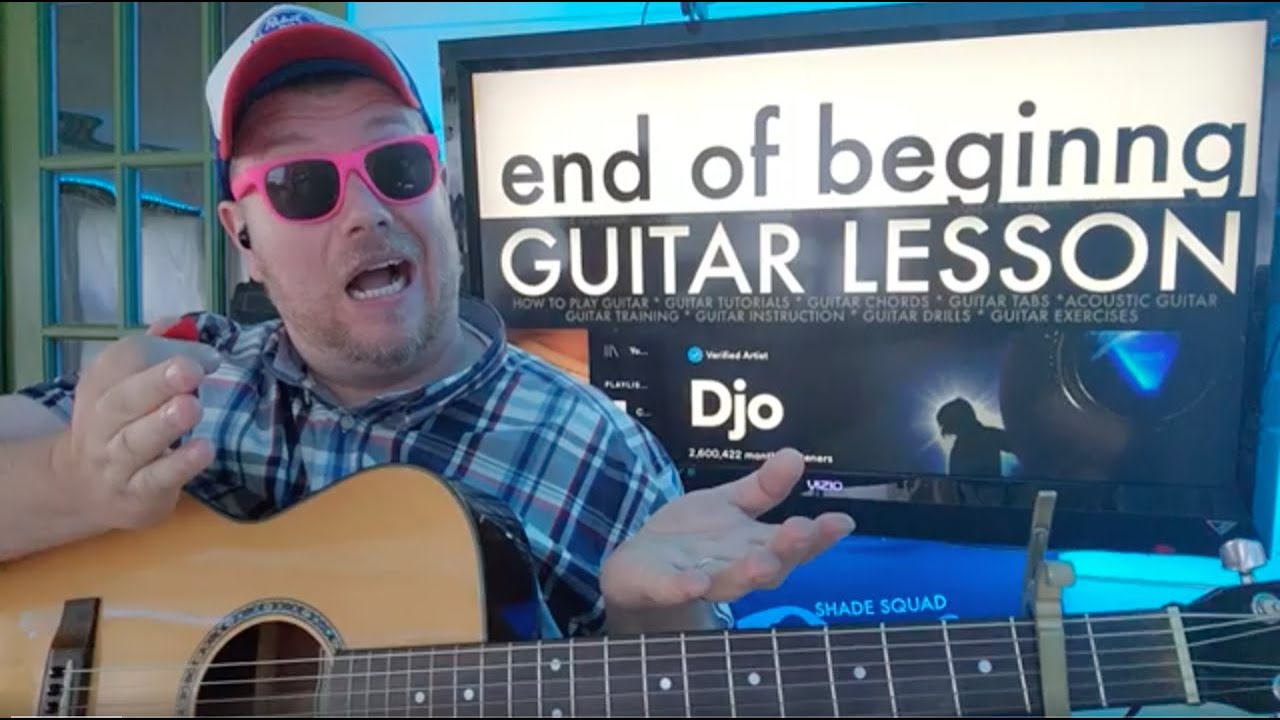 How To Play End of Beginning - Djo Guitar Tutorial (Beginner Lesson!)