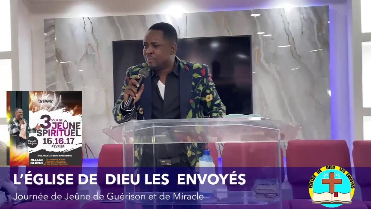 EN DIRECT |L'EGLISE DE DIEU LES ENVOYES  /DIMANCHE 8 FEVRIER 2026