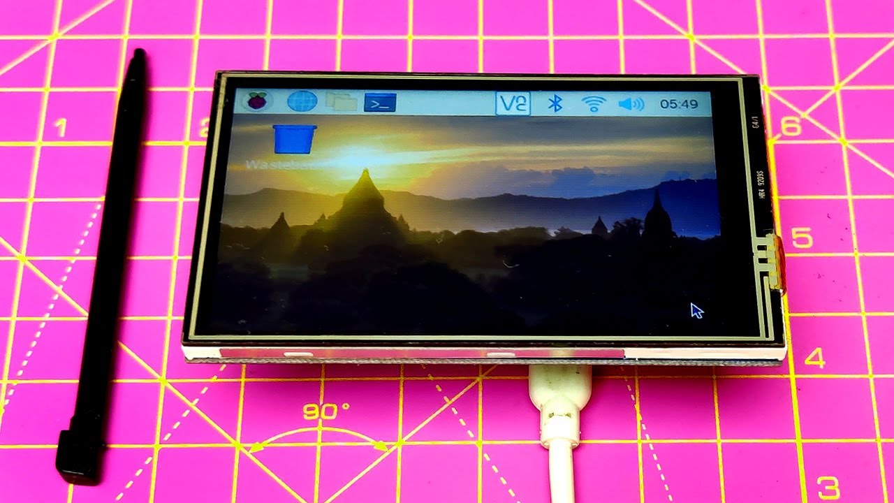 Подключение 3,5-дюймового TFT LCD-дисплея к Raspberry Pi Zero W