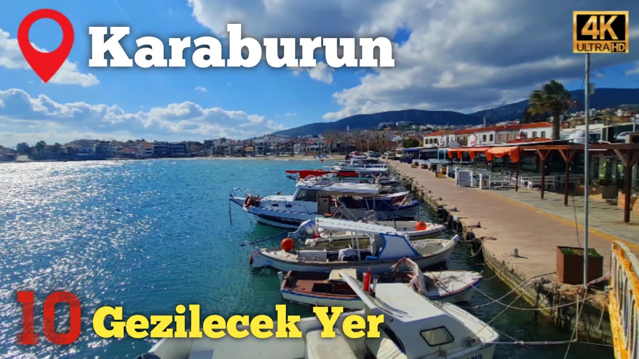 Karaburun'da Mutlaka Gezmeniz Gereken 10 Harika Yer (2025) - 4K | Plajları ve Sahilleri