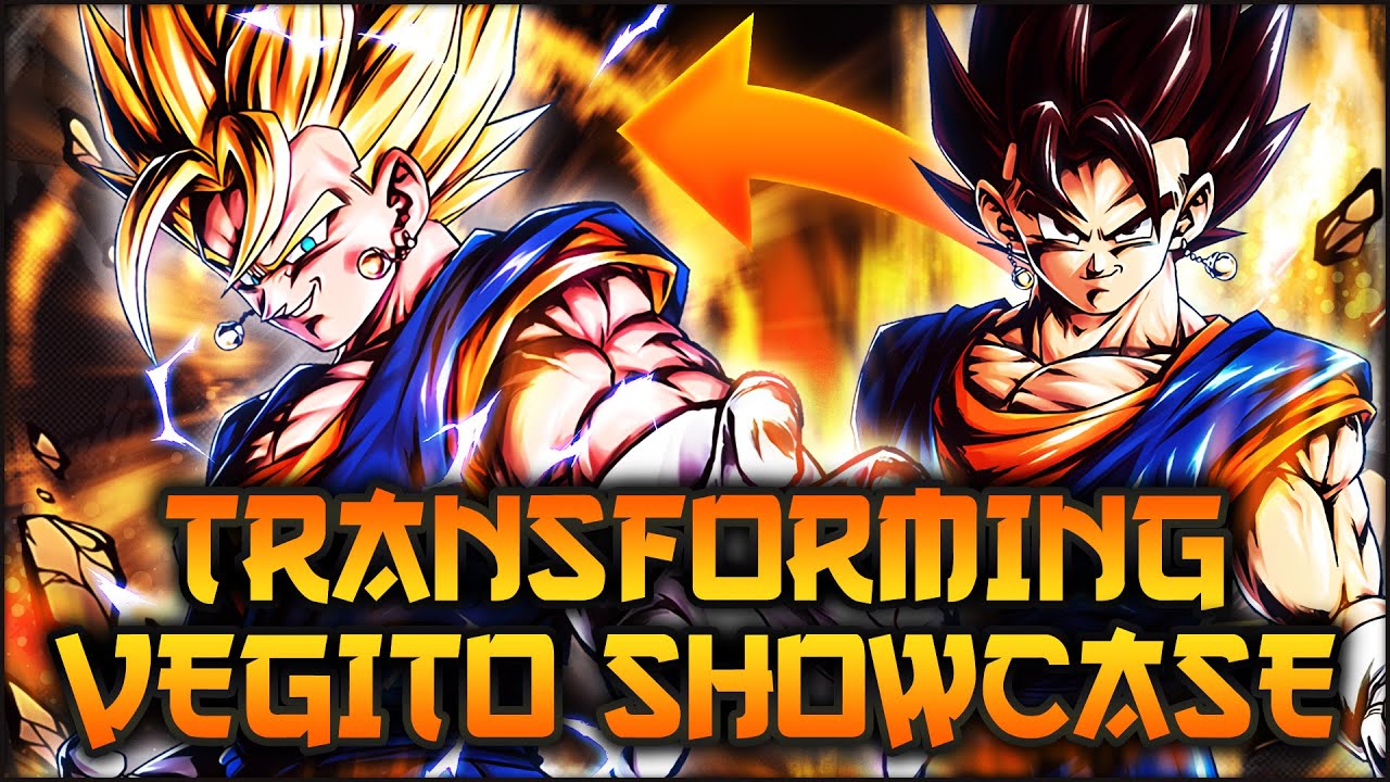 UNBELIEVABLY POWERFUL! Transforming Super Vegito Showcase! | Dragon Ball Legends PvP