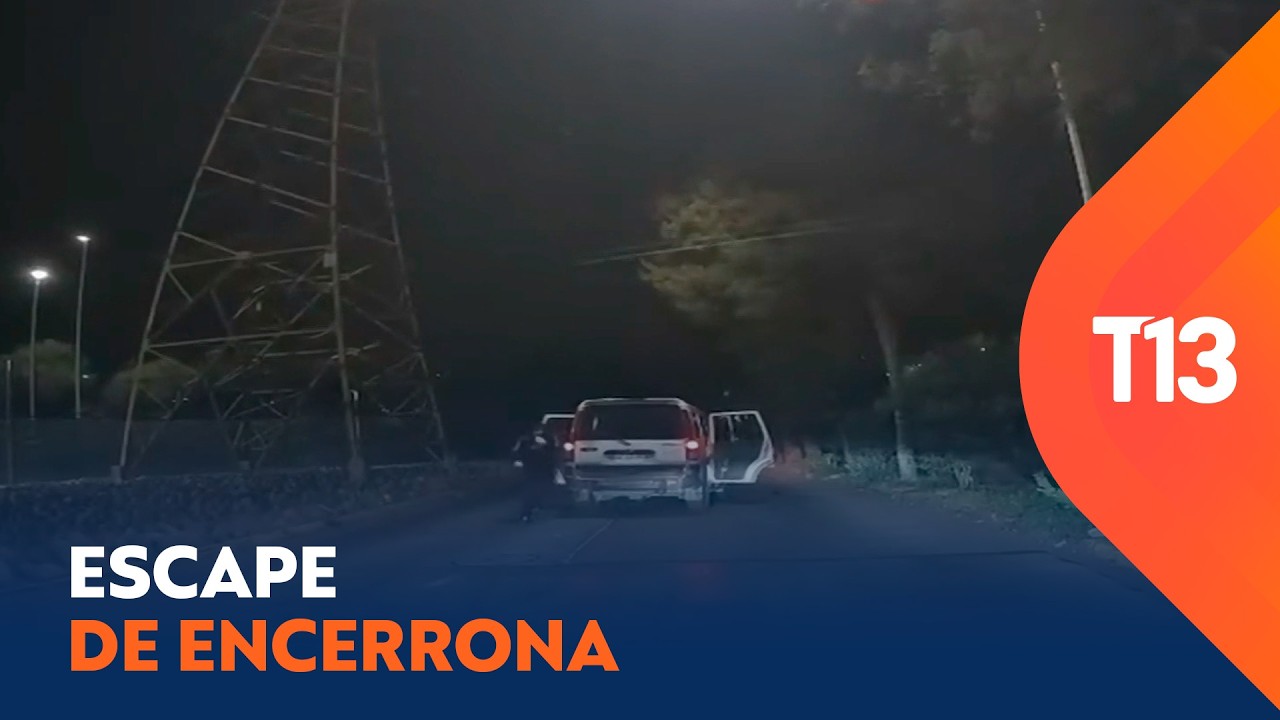 Difunden registro de otro conductor que evitó una encerrona en Quinta Normal con arriesgada maniobra