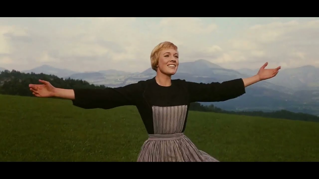 The Hills Are Alive - (Song) - The Sound of Music (1965) - Julie Andrews - (Austria - Salzburg) | 4K