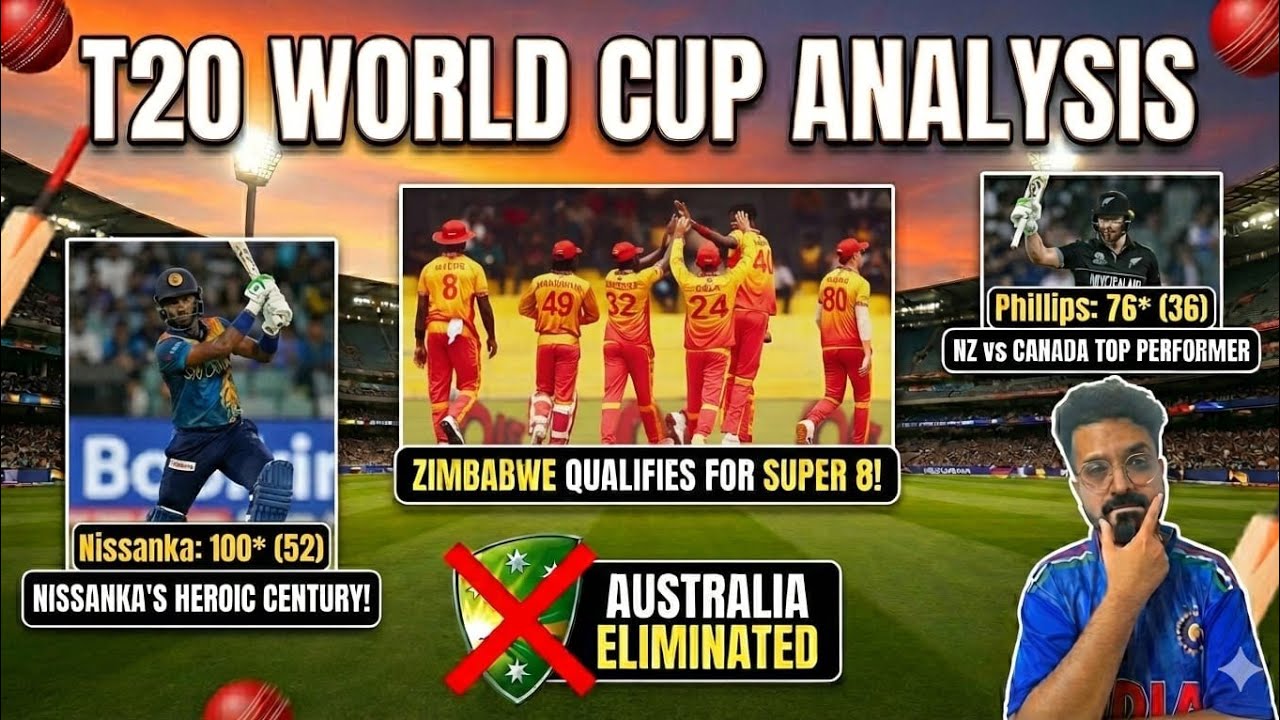 Zimbabwe knocking out Aussies | Cry baby cry Aussie baby cry |Canadian Indian Yuvaraj scored century