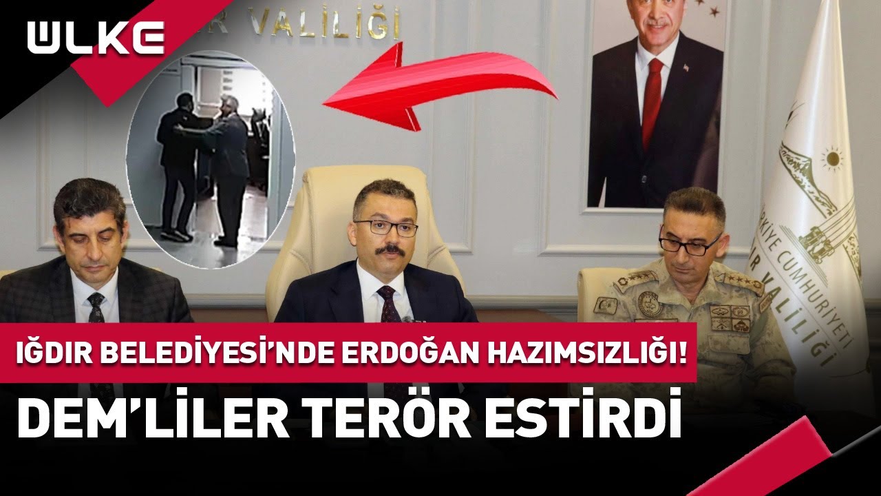 Dem'li Iğdır Belediyesi'nden Erdoğan Hazımsızlığı! #haber