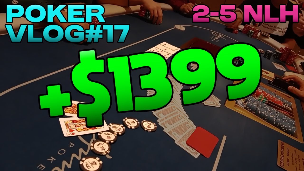 Taking Opponents to Value Town: How to win the MAX and lose the MIN! | 2-5 NLH | Poker Vlog #17