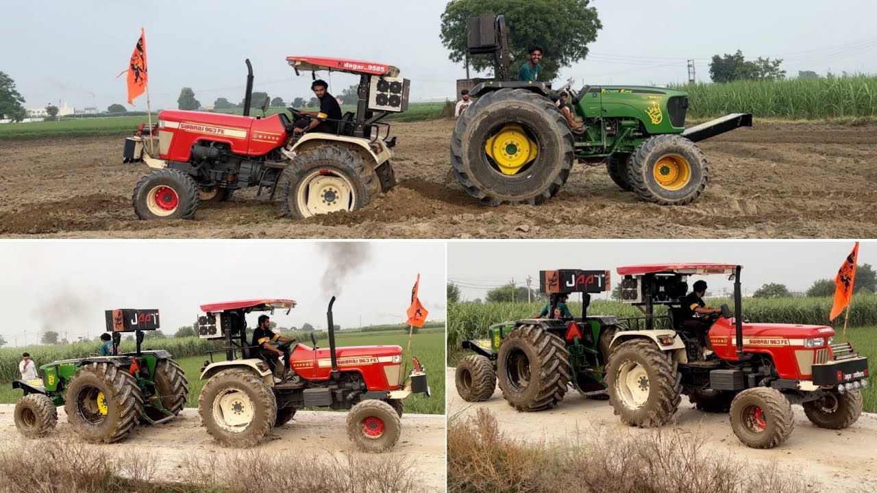 System Hang || JohnDeere 5050D vs Swaraj 963 Tochan